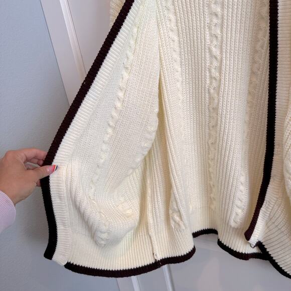 Vintage Towncraft Knit Grandpa Cardigan Sweater - Picture 6 of 6